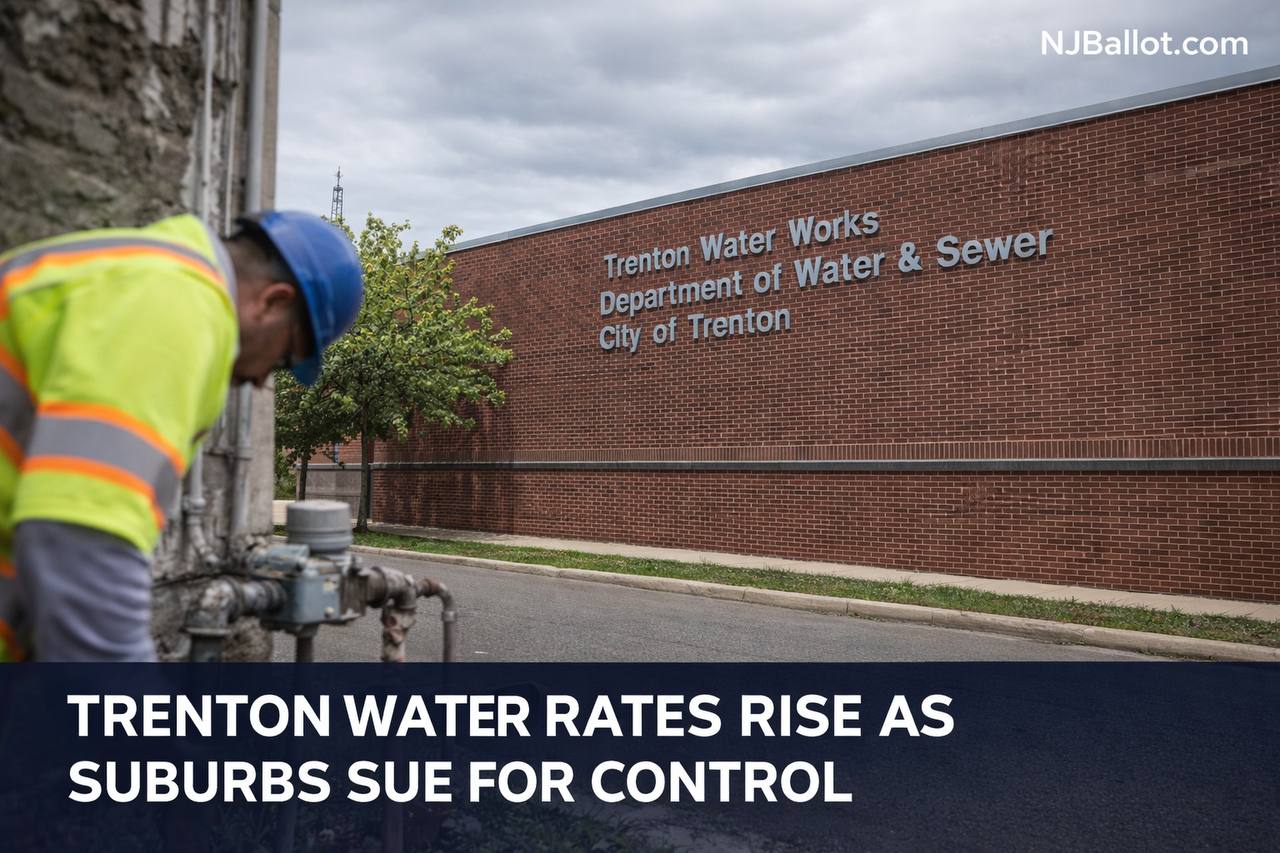 Trenton Raises Water Rates as Wealthy Suburbs Sue to Take the System