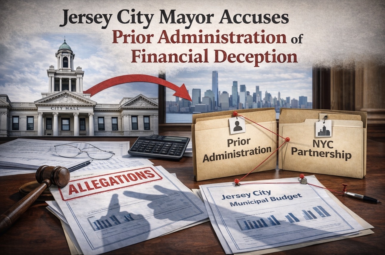 Jersey City Mayor Accuses Steven Fulop of Financial Deception as Budget Crisis Emerges