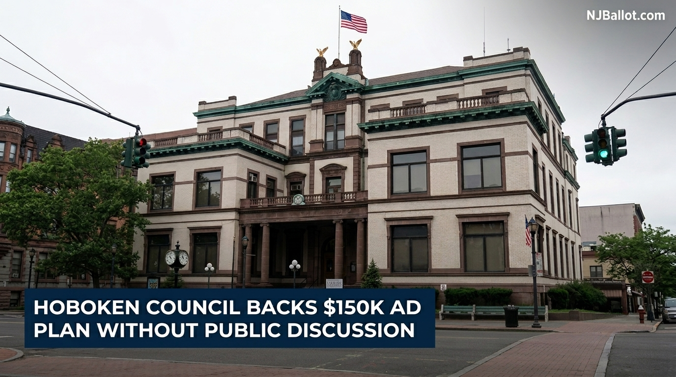 Hoboken Council Backs $150K Ad Plan Without Public Discussion