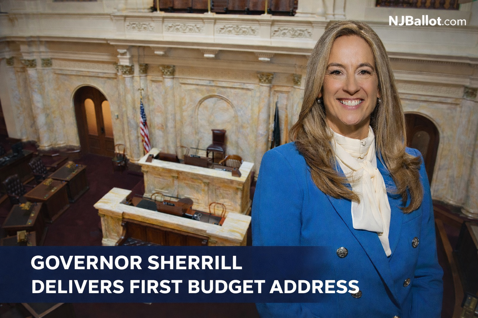 Governor Sherrill to Deliver First Budget Address Tuesday—What To Look For