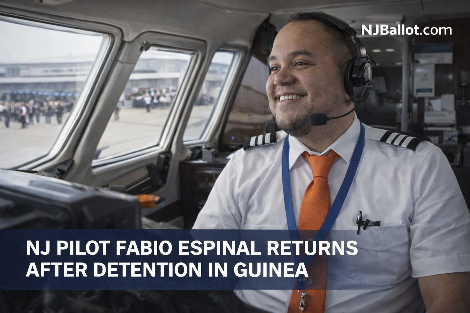 New Jersey Pilot Fabio Espinal Released After Detention in Guinea