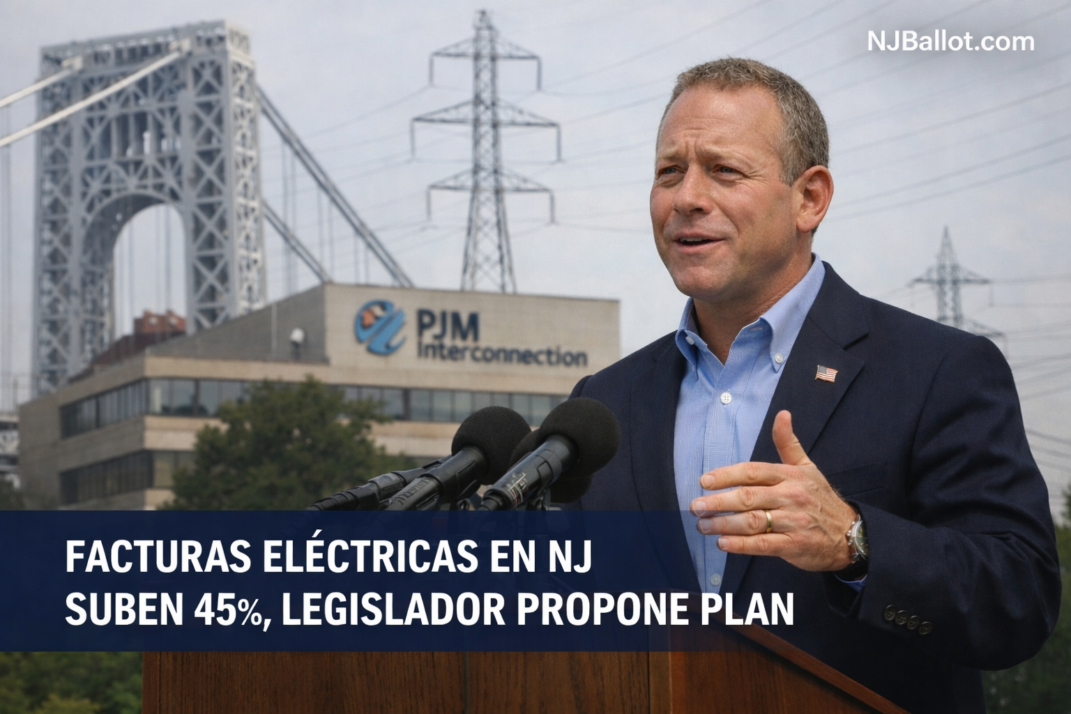 Las facturas de electricidad en Nueva Jersey aumentan 45%; legislador federal propone solución