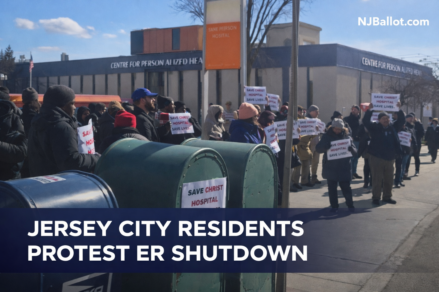 UPDATE: Jersey City Hospital Protest Leads to 2 Arrests