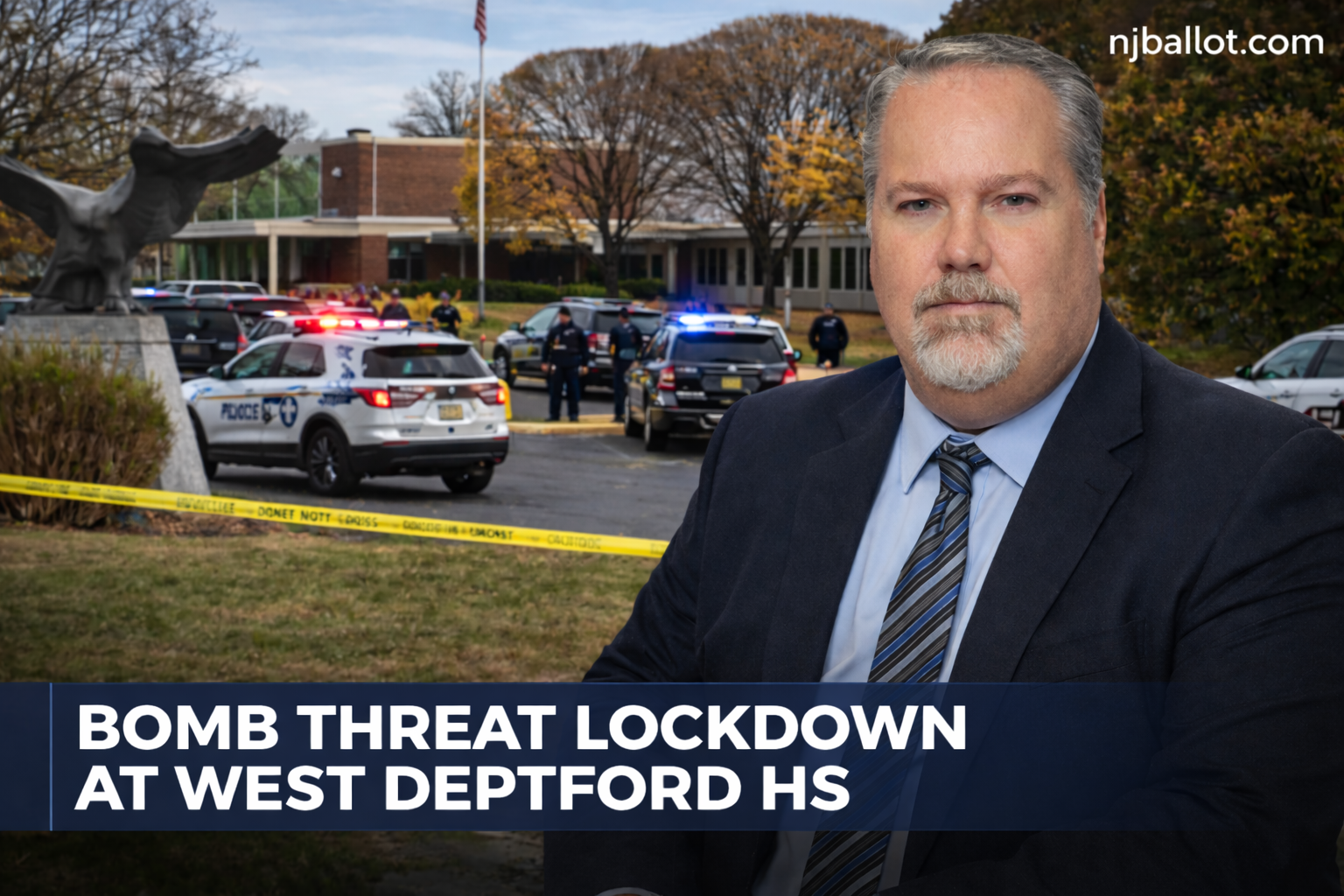 West Deptford High School Cleared After 90-Minute Bomb Threat Lockdown