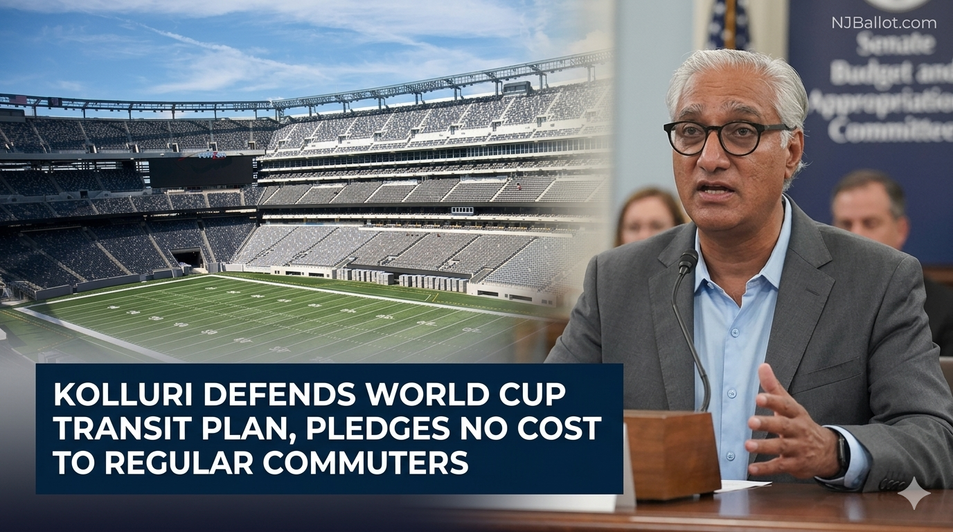 Kolluri Defends World Cup Transit Plan Before Senate, Pledges No Cost to Regular Commuters While Admitting Higher Fares for Fans