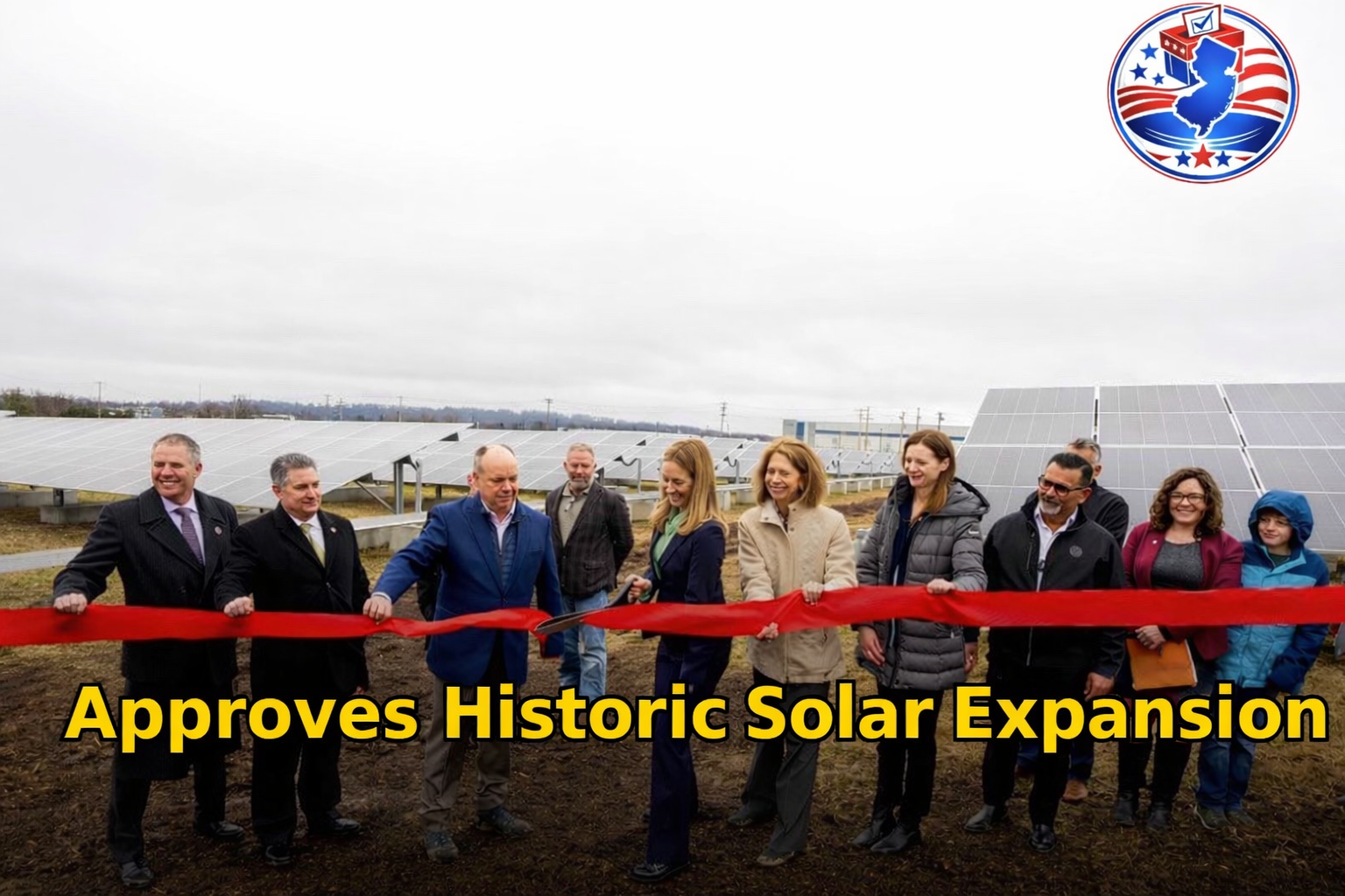 NJ Sherrill Cuts Ribbon on Phillipsburg Solar Project as State Approves 3,000 MW Expansion